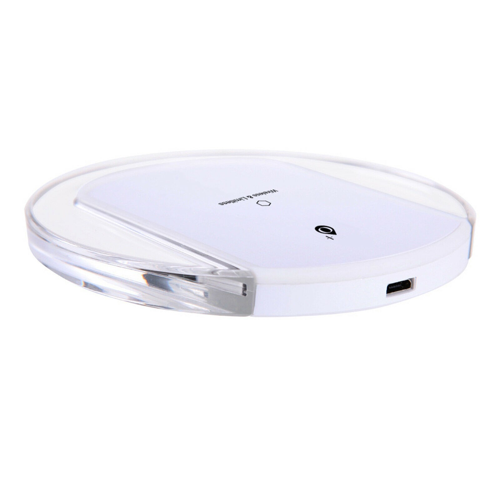 Caricatore wireless veloce per smartphone,5V-2A,9V-2A,EFFICENZA 70% potenza 10w