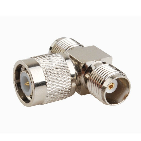 CONNETTORE COASSIALE ADATTATORE SPLITTER TNC MASCHIO FEMMINA