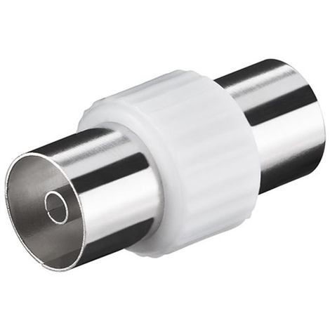 CONNETTORE ADATTATORE ACCOPPIATORE CAVO ANTENNA COASSIALE MASCHIO - FEMMINA