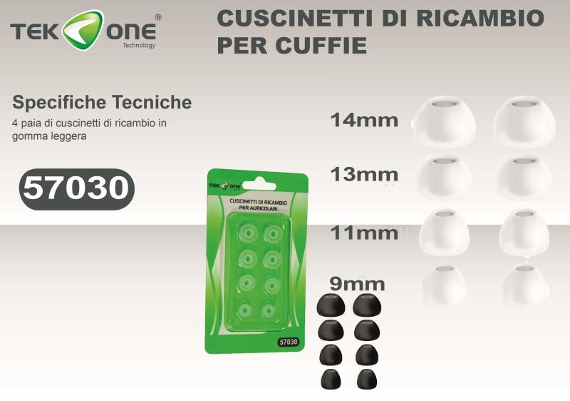 Cuscinetti in silicone di ricambio per cuffie auricolari, confortevoli, resistenti e morbidi