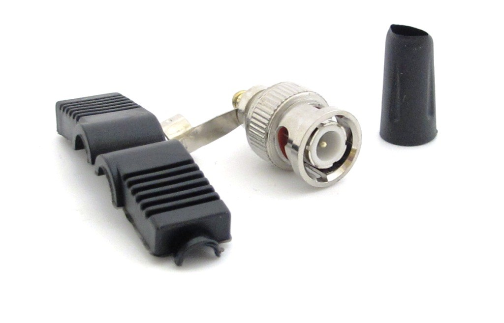 CONNETTORE ANGOLARE 90° PLUG BNC MASCHIO FAI DA TE, DIY