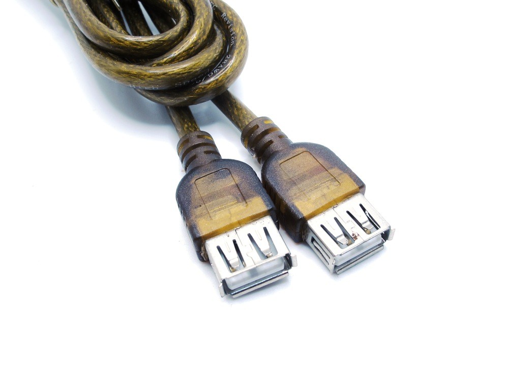 CAVO ACCOPPIATORE GENDER CHANGER USB 2.0 TIPO A FEMMINA-FEMMINA DA 1.5m