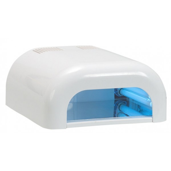 LAMPADA PROFESSIONALE FORNETTO UV 36W 4 BULBI "EASY QUICK UV"GARANZIA ITALIA 24M