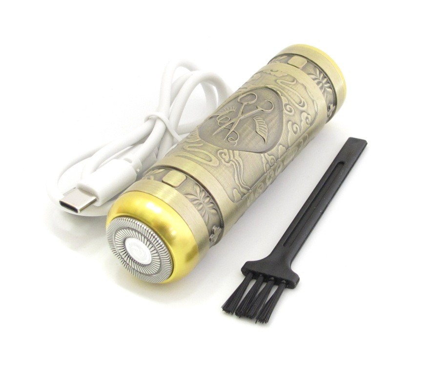 Mini rasoio elettrico ricaricabile USB portatile uomo donna epilatore depilatore Compatto