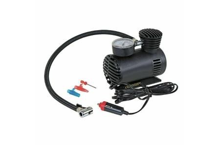 Mini compressore Classico aria portatile gonfia ruote per auto moto sport mare con manometro gonfia ruote 12v