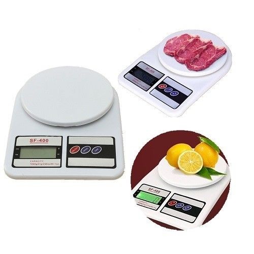 Elettrodomestico Bilancia Alimentare Digitale Lcd Tasto Tara Pesa Da 1 Gr A 7 Kg  Casa Cucina