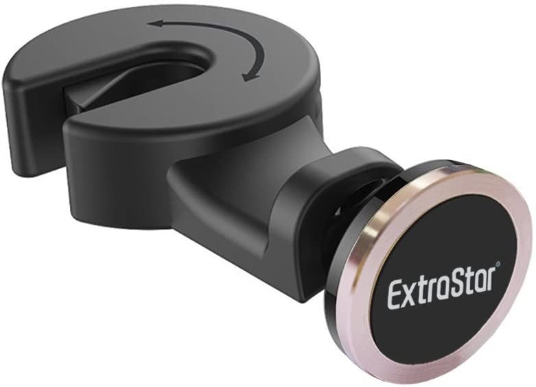 SUPPORTO MAGNETICO UNIVERSALE PER SMARTPHONE GANCIO POGGIATESTA AUTO