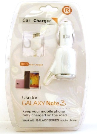 ALIMENTATORE DA AUTO COMPATIBILE SAMSUNG NOTE3 5V 2.1A