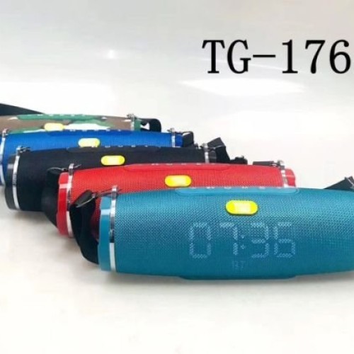 SPEAKER STEREO 10W BLUETOOTH CON RADIO FM OROLOGIO E SVEGLIA MP3 PLAYER