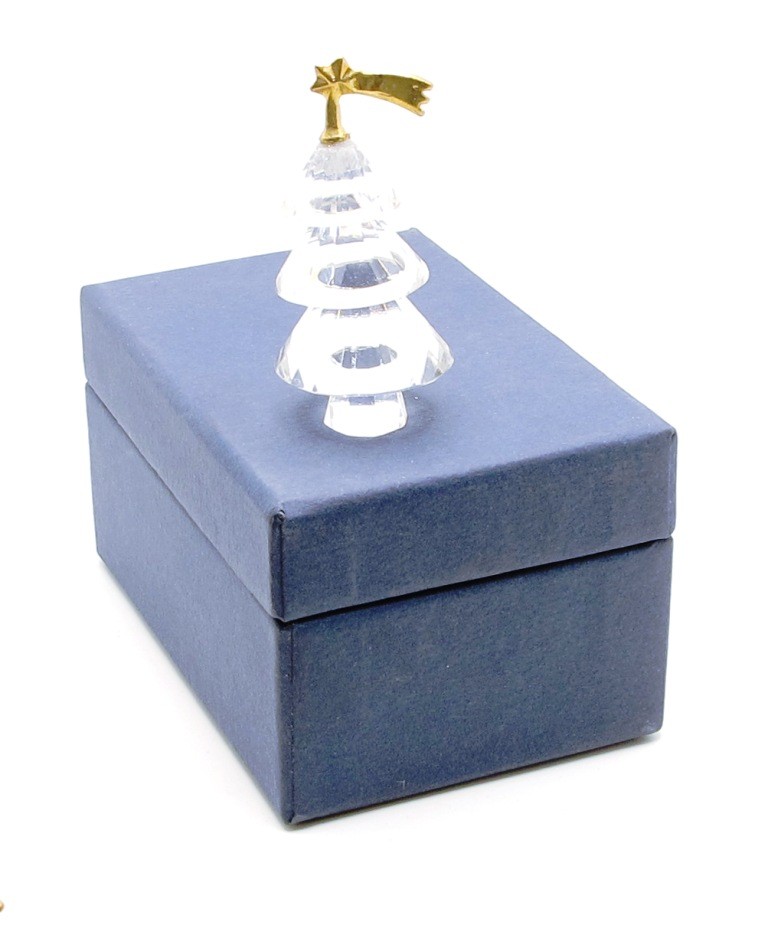 IDEA REGALO SPLENDIDO ALBERO DI NATALE BOMBONIERA BATTESIMO COMUNIONE SPOSI MATRIMONIO 