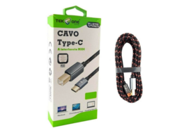 CAVO USB TIPO TYPE C A INTERFACCIA TYPE B MIDI 3 METRI 