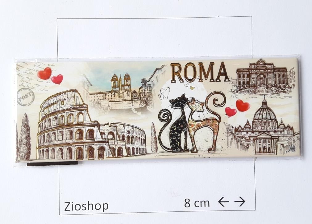 Calamita Magnete Frigo Souvenir Roma Love in Rome Fridge Magnets 4020