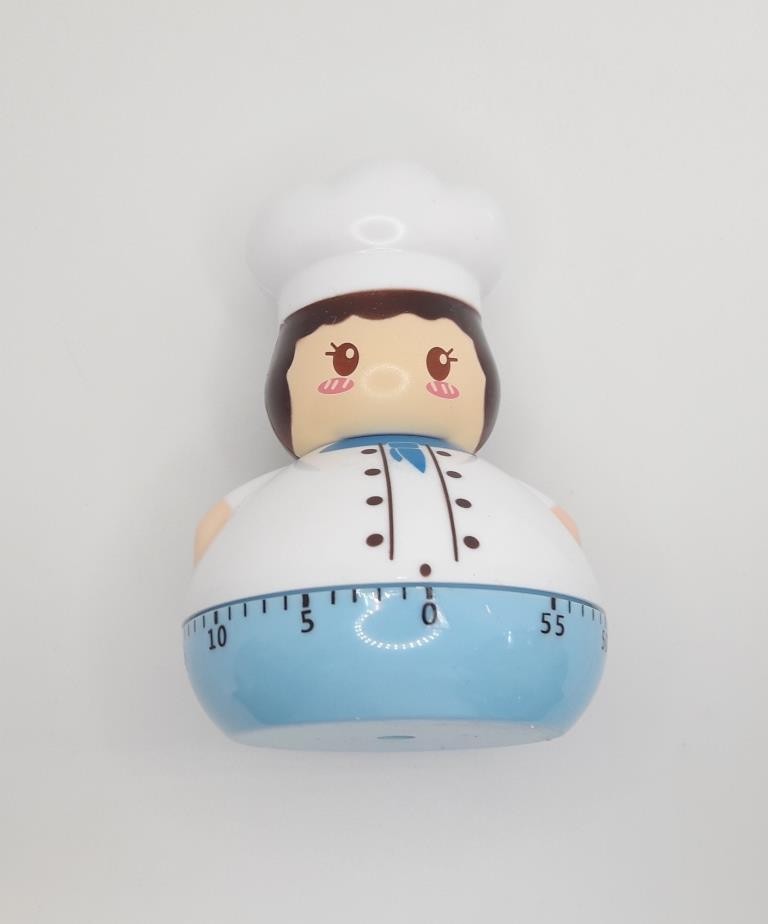 Timer Da Cucina Meccanico 55 Minuti A Forma Di Cuoco Chef  