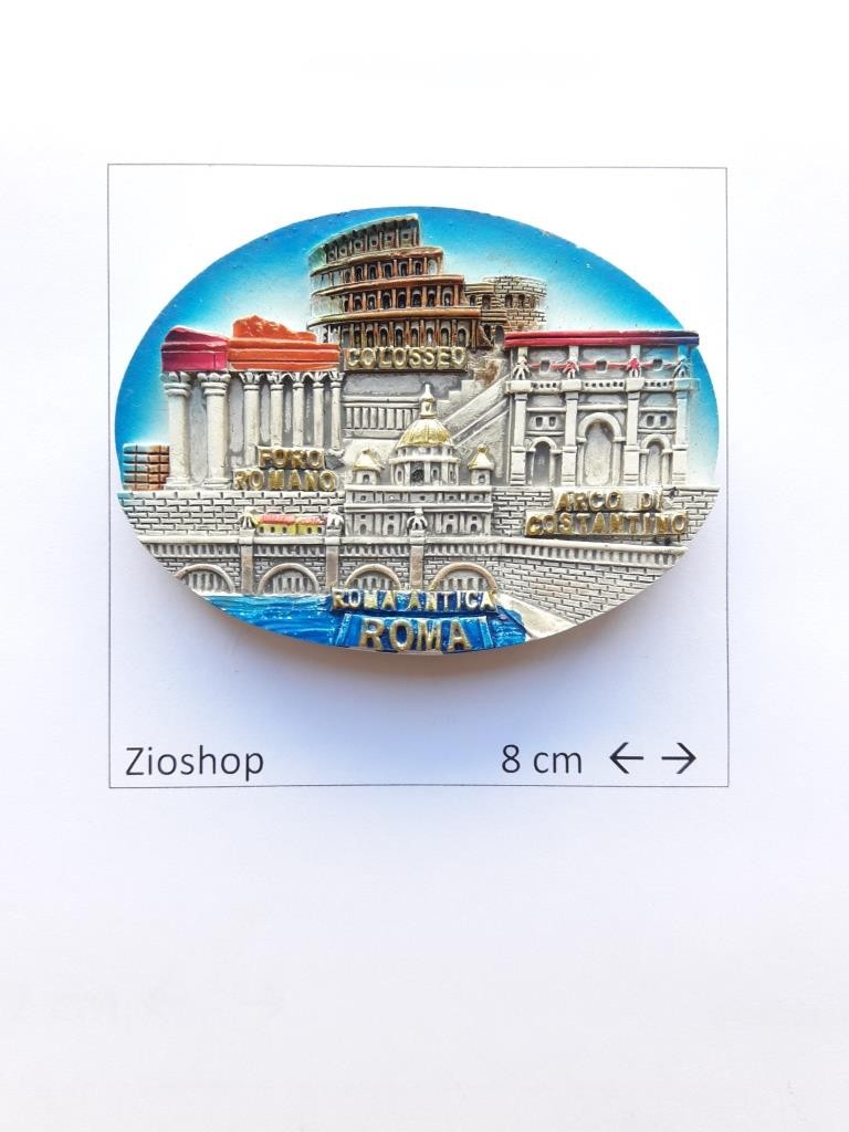 Calamita Magnete Frigo Souvenir Roma Antica fridge magnets Italy Rome