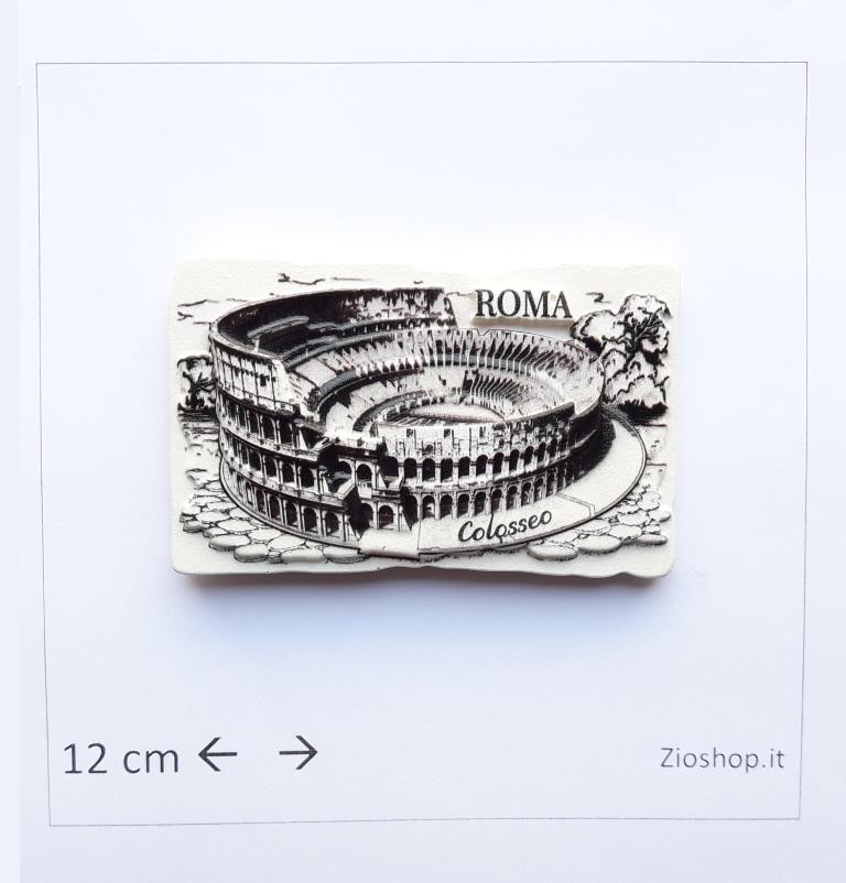 Magnete Calamita Frigo Souvenir ROMA COLOSSEO Fridge Magnet Italy Rome