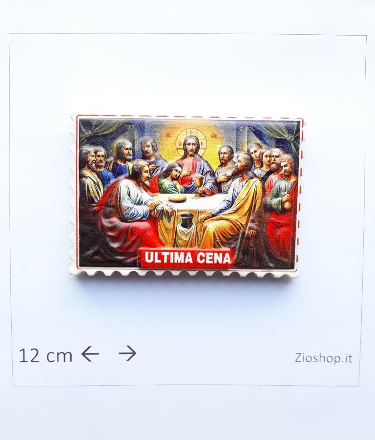 Calamita Magnete Frigo da Collezione Ultima Cena
