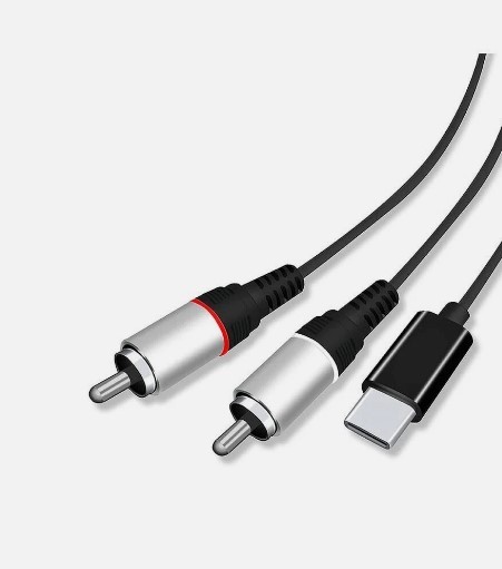 TEKONE CAVO 2 RCA A USB TYPE C DA 150CM C66B 