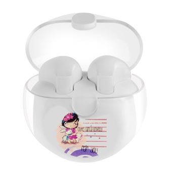 Cuffie Auricolari Bluetooth wireless touch control scatola ricarica Kawaii LINQ Q8