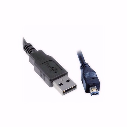 CAVO USB 4PIN 70cm VIDEOCAMERA NIKON PANASONIC FOTOCAMERA MP3 MP4 ETC