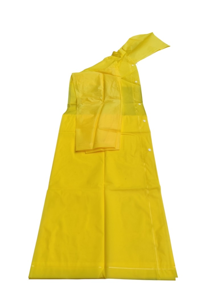 PONCHO IMPERMEABILE PARAPIOGGIA RIUTILIZZABILE IN EVA EFFETTO TRAMA TAGLIA UNICA PER PESCA CAMPEGGIO ATTIVITA' ALL'ARIA APERTA STADIO CONCERTI 143*70cm VARI COLORI