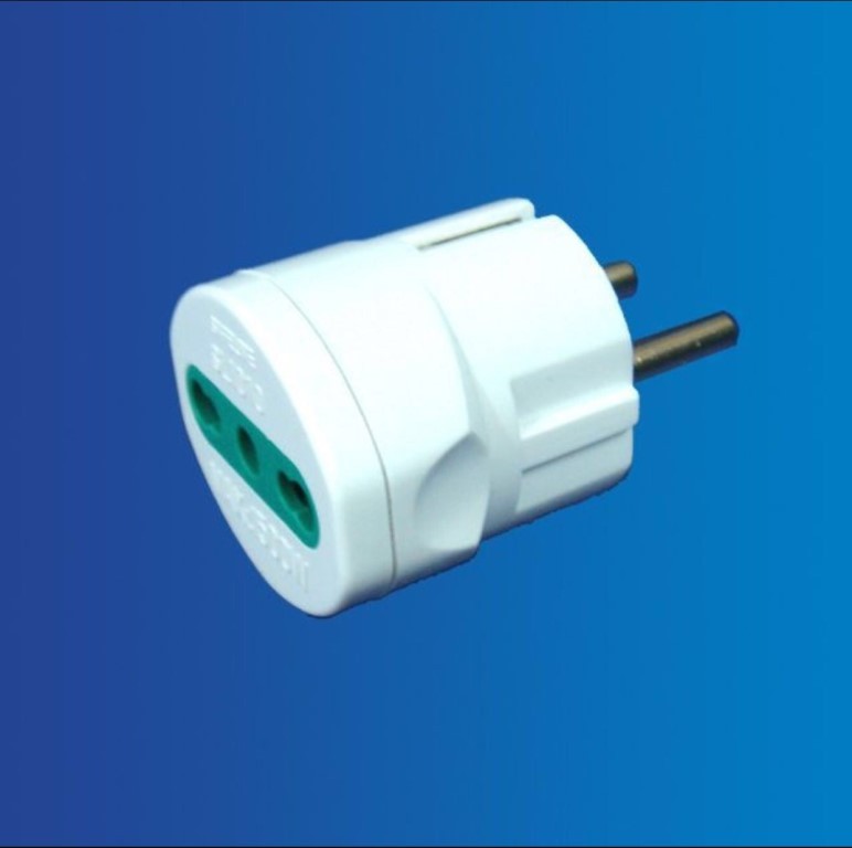 EXTRASTAR C-XSL1010 – Adattatore Presa/Spina Schuko Italiana (10/16A) 