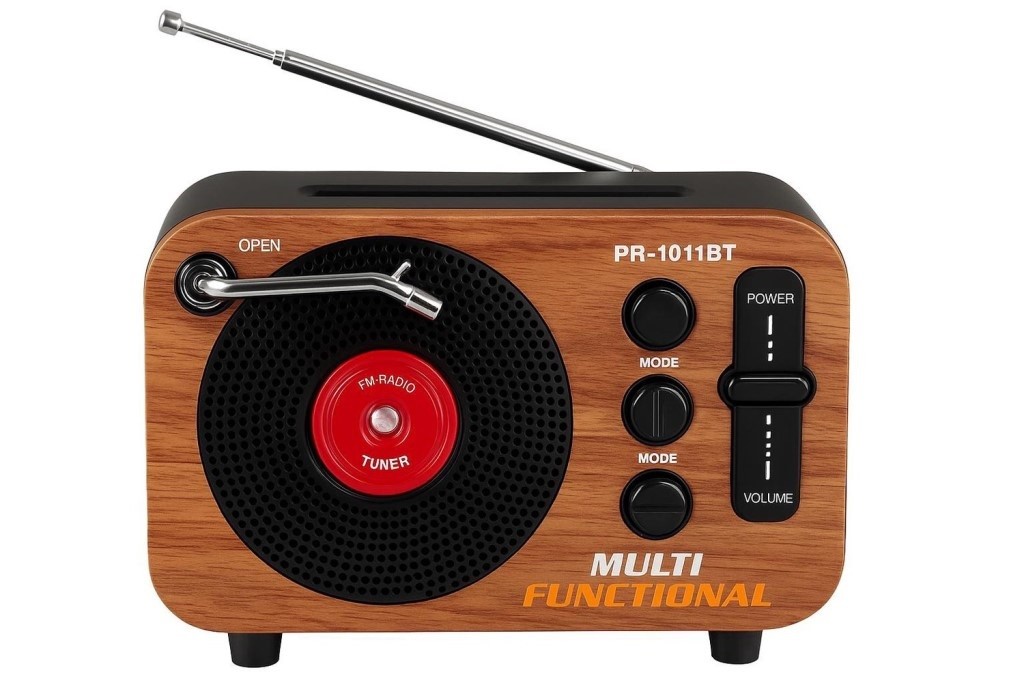 PRONLY RADIO MULTI FUNZIONALI VINTAGE RADIO PR-1011BT