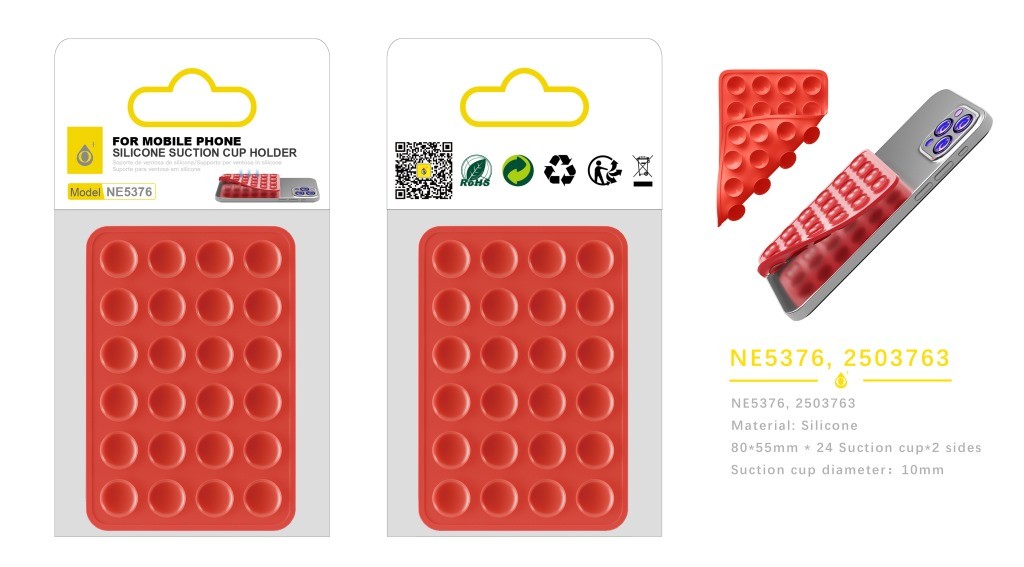ONEPLUS SILICONE VENTOSE BIFACCE PER SMARTPHONE NE5376
