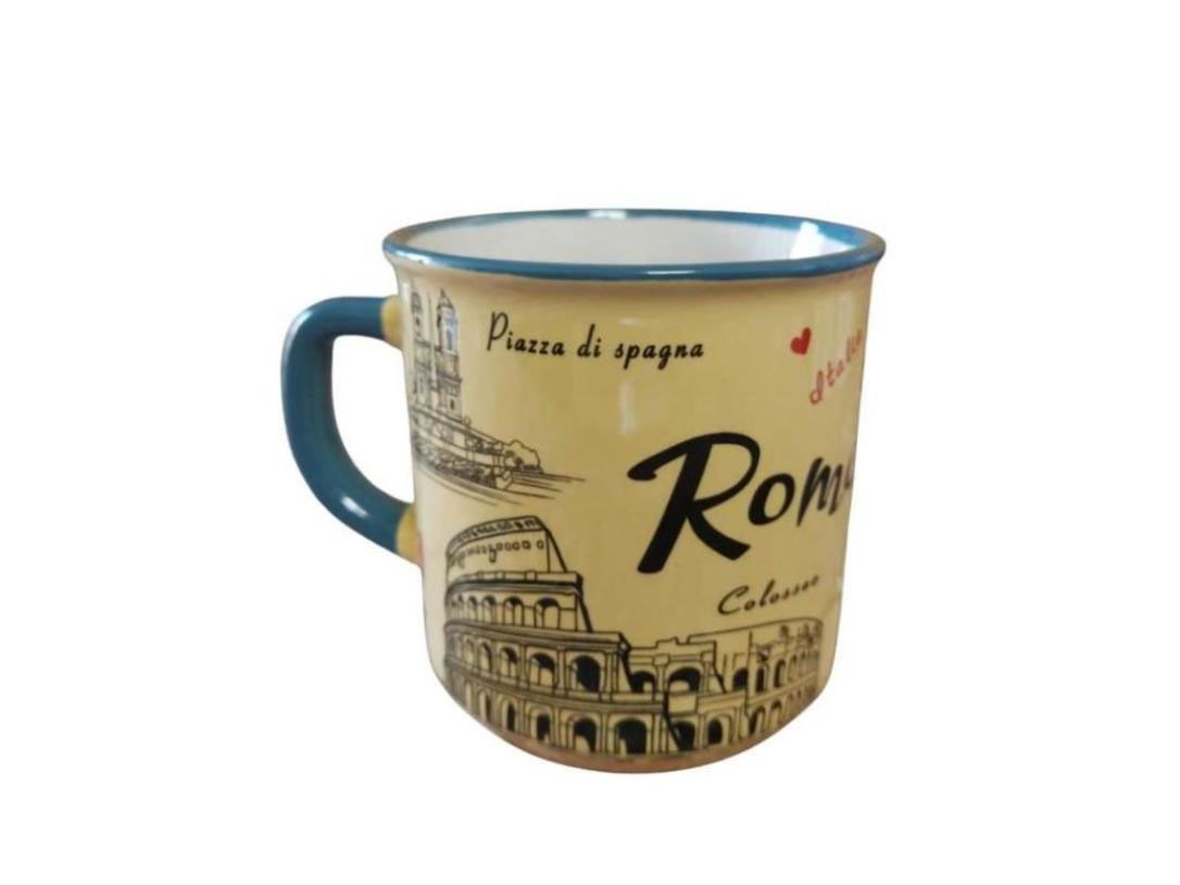  TAZZINA DA ACQUA "DA NASONE" SOUVENIR ROMA DIAMETRO 7.3 cm H7.7cm 5692 