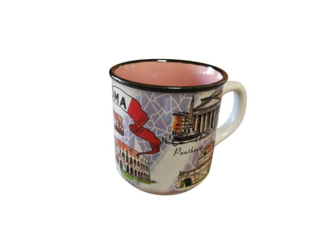 TAZZINA DA ACQUA DIAMETRO 7.3cm H7.7cm ROMA 5693