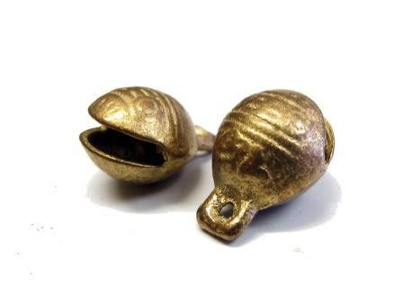 CAMPANELLINO PORTAFORTUNA A CIONDOLO IN BRONZO "M"