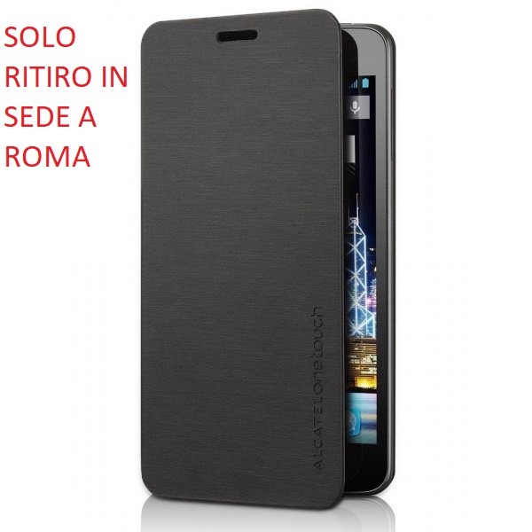 ALCATEL CUSTODIA FLIP LIBRO COVER BOOK CASE ORIGINALE OT-6033D IDOL 