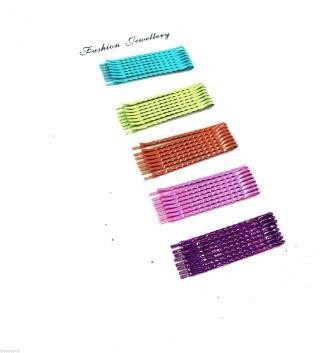 Set di 80 Forcine per Capelli Donna,Bambina,Sposa,Comunione Acconciatura Colorat
