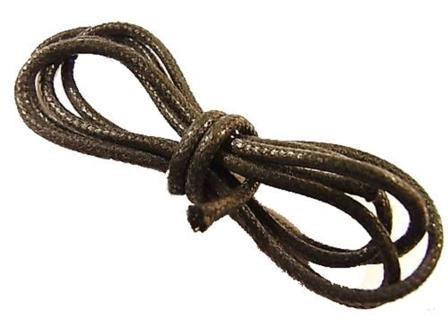 5 LACCI COTONE RICAMBIO PER  BRACCIALI CORDINE OCCHIALI MARRONE/NERO
