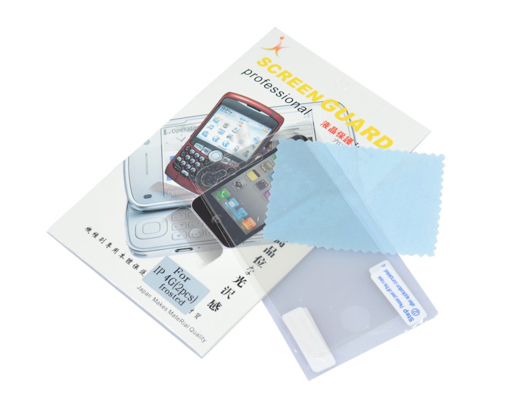 PELLICOLA PROTETTIVA FRONTE-RETRO (2PCS) PER IPHONE 4G OPAK FROSTED (EFFETTO SATINATO)