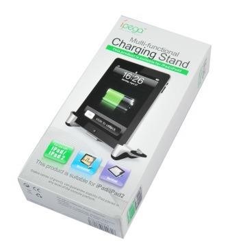 BASE/CARICATORE ESTRAIBILE PER IPAD I II