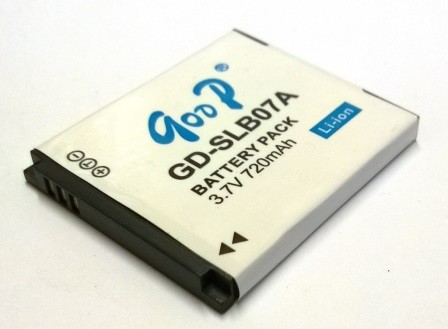 HIGH QUALITY BATTERIA COMPATIBILE SAMSUNG BATTERY SLB07A 3,7V 720mAh