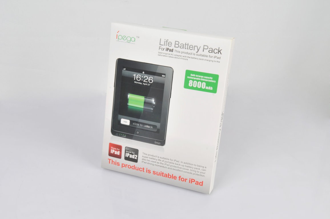 COVER IPAD ALL VERSION BATTERY INSIDE 8000mAh iPega-075