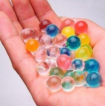 Set di 24 bustine di Water Gems Growing Jelly per Piante e Fiori recisi-5 pezzi