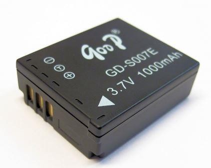 HIGH QUALITY BATTERIA COMPATIBILE PANASONIC DMW-BCD10/CGA-S007E 3.7V 1000mAh