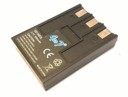 HIGH QUALITY BATTERIA GodP COMPATIBILE CANON NB3L NB 3L, 3.7V 800mAh