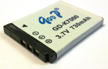 HIGH QUALITY BATTERIA COMPATIBILE KODAK BATTERY K7000 3,7V 7300mAh