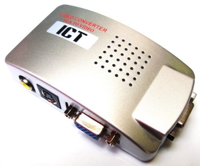 CONVERTITORE DA VGA A VIDEO (TV); VGA TO RCA CONVERTER