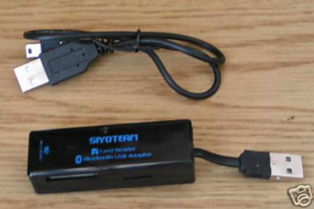Ricevitore Adattatore Bluetooth & Memory Card Reader Usb 2.0