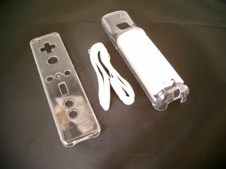  PROTEZIONE RIGIDA TRASPARENTE PER REMOTE CONTROLLER COMPATIBILE wii TELECOMANDO CUSTODIA 