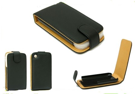Custodia per Iphone 3G-S in Eco-Pelle 