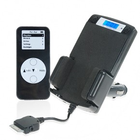 Trasmettitore e Caricatore Fm Compatibile Ipod 5 in 1