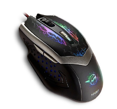 MOUSE OTTICO GAMING FIRE RACING "SOFT LIGHT- SILENT KEY" G600