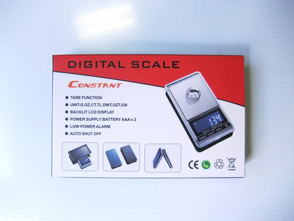 BILANCIA PESA ORO BILANCINA DI PRECISIONE CON LCD 0.01g X 100g BASE-COVER 14192-72C 