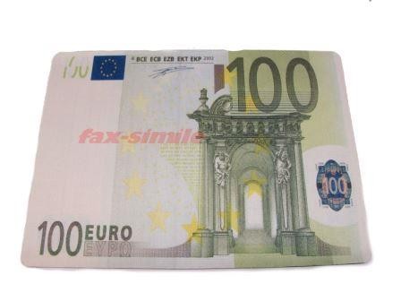 Tappetino Mouse pad banconota 100 euro morbido antiscivolo in gomma Mouse pad