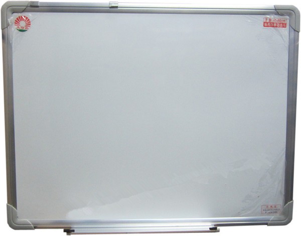 LAVAGNA BIANCA MAGNETICA 60x45cm CANCELLABILE CORNICE ALLUMINIO CANCELLINO